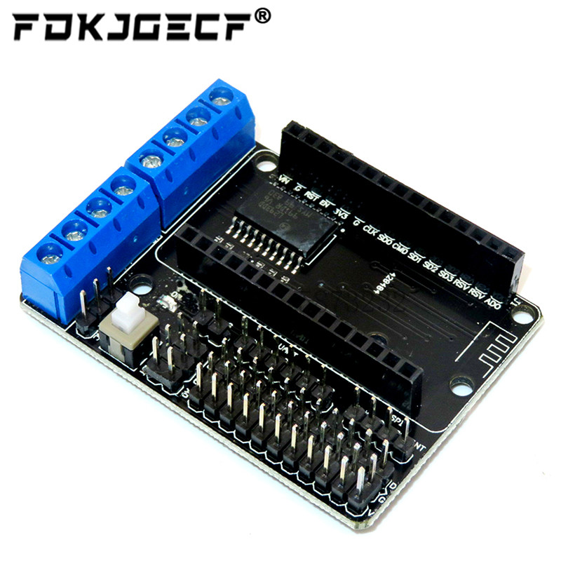 Esp8266 Nodemcu Board - L293D ESP8266 ESP-12E Çift Yüksek Güç