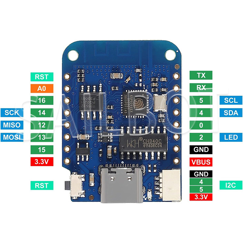 1-10 adet WeMos D1 Mini ESP826 - Esp8266 Nodemcu Board incelemesi ve fiyatı