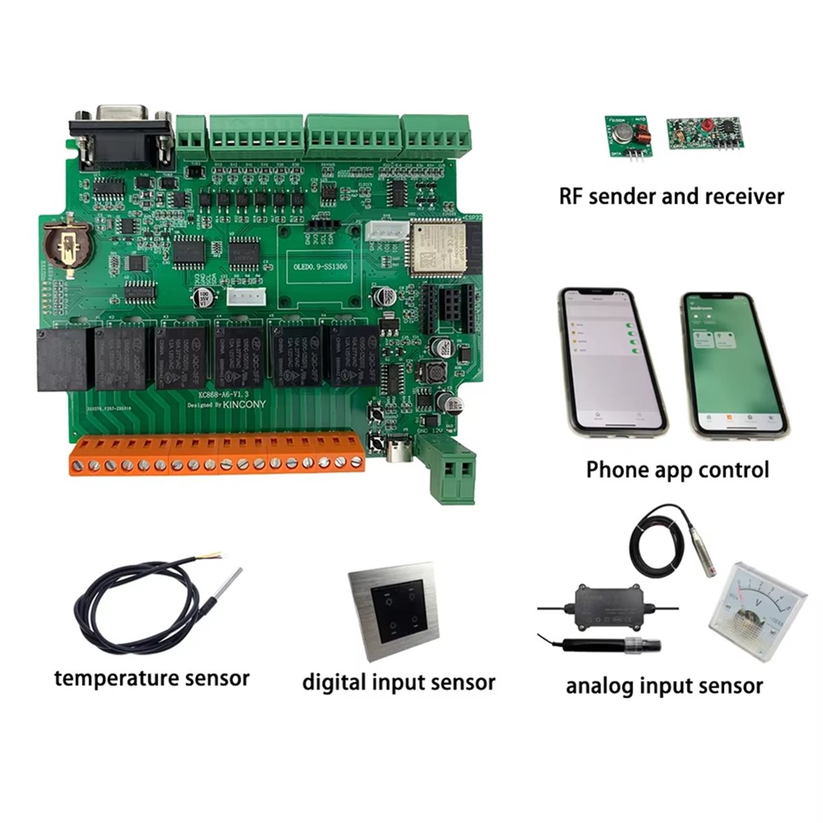 KC868-A6 Geliştirme Kartı, MQT - Home Automation Systems Diy incelemesi ve fiyatı