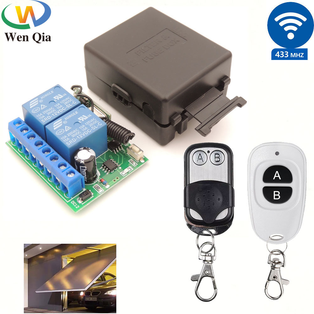 433MHz 12V kablosuz garaj kapı - 433Mhz Receiver Module incelemesi ve fiyatı